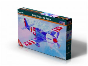 Mistercraft 1:72 C-51 P-51 B Swiss Air Force