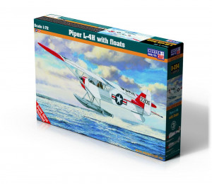 Mistercraft 1:72 D-254 Piper L-4H with floats