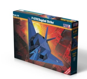 Mistercraft 1:72 E-07 F-117A Bagdad Strike