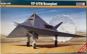 Mistercraft 1:72 E-11 YF-117A Scorpion