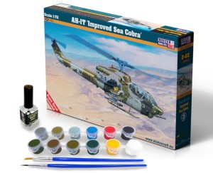 Mistercraft 1:72 SD-62 AH-1T Improved Sea Cobra SUPER SET