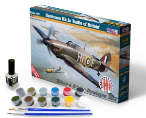 Mistercraft 1:72 SD-180 Hurricane Mk.Ia Battle of Britan SUPER SET