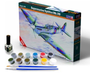 Mistercraft 1:72 SD-203 Supermarine Spitfire Mk.Vb SUPER SET