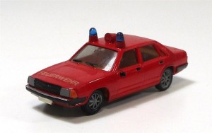 Automodell H0 Herpa Audi 100 GL Feuerwehr 