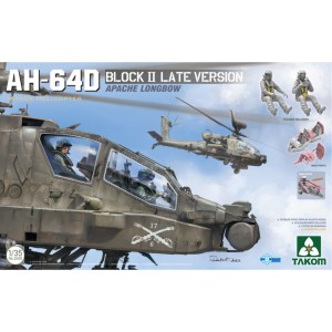 Takom 1:35 TAK2608 AH-64D Apache Longbow Block II Late Version