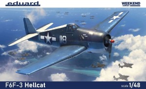 Eduard Plastic Kits 1:48 F6F-3 Hellcat 1/48