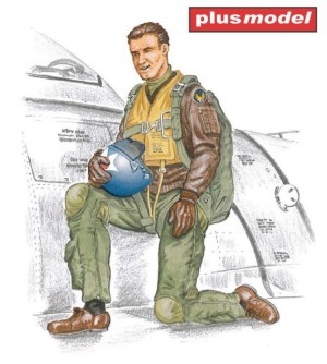 Plus model 1:32 AL3013 Pilot F-86 Sabre