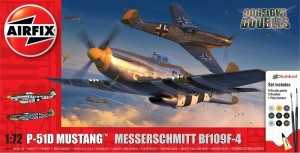 Airfix 1:72 P-51D Mustang vs Bf109F-4 Dogfight Double