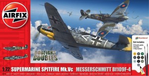 Airfix 1:72 Supermarine Spitfire Mk.Vc vs Bf109F-4 Dogfight Double