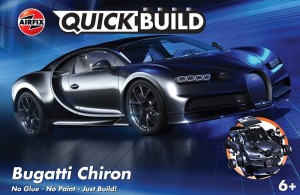 Airfix  QUICKBUILD Bugatti Chiron - Black