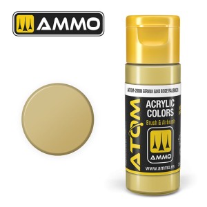 AMMO by MIG Jimenez  ATOM COLOR German Sand Beige RAL 8031