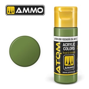 AMMO by MIG Jimenez  ATOM COLOR Resedagrün RAL 6011