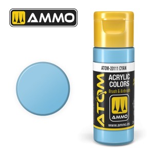 AMMO by MIG Jimenez  ATOM COLOR Cyan