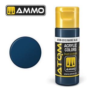 AMMO by MIG Jimenez  ATOM COLOR Marine Blue