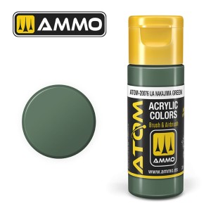 AMMO by MIG Jimenez  ATOM COLOR IJA Nakajima Green