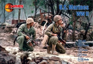 Mars Figures 1:72 MS72140 U.S. Marines WWII - NEU