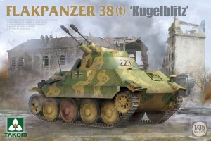 Takom 1:35 TAK2179 Flakpanzer 38(t) 'Kugelblitz' - NEU