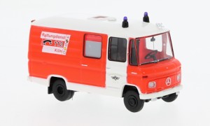 Brekina H0 1/87 36939 Mercedes L 508 RTW 1978, Rettungsdienst Köln,  - NEU