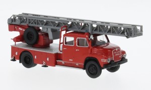 MAN 520 H DLK 30 rot Brekina 1:87