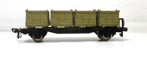 Fleischmann H0 1473 (1) Behältertragwagen Von Haus zu Haus DB (3110H)