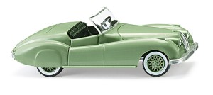 Wiking H0 1/87 080104 Jaguar XK 120 blassgrün - NEU