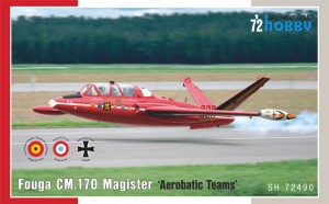 Special Hobby 1:72 100-SH72490 Fouga CM.170 Magister ‘Aerobatic Teams’