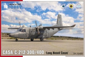 Special Hobby 1:72 100-SH72489 CASA C-212-300/400 ‘Long Nosed Casas’