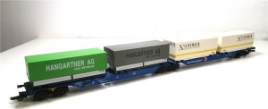 Roco H0 76633 Doppel-Containertragwagen Kombiwaggon KKK ohne OVP (3386h)