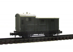 Minitrix N 13254 Güterzug Begleitwagen Pwg DB (6591H)