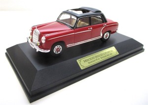 Modellauto 1:43 Faller 4327 Mercedes Benz 220S Ponton OVP (4935h)