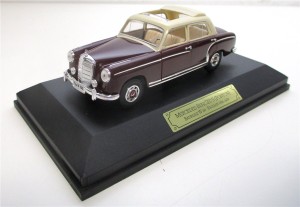 Modellauto 1:43 Faller 4325 Mercedes Benz 220S Ponton OVP (4936h)