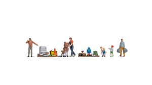 NOCH H0 16282 Figuren-Themenwelt „Flohmarkt“, 