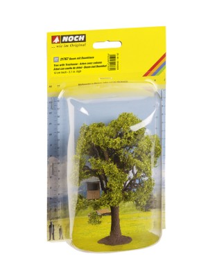 NOCH TT 21767 Baum mit Baumhaus, 13 cm hoch