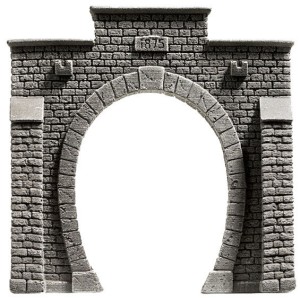 NOCH N 34851 Tunnel-Portal, 1-gleisig, 7,9 x 7,6 cm