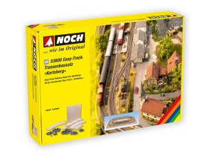 NOCH H0 53600 Easy-Track Trassenbausatz "Karlsberg", 