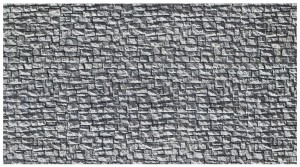 NOCH H0 58255 Mauer, extra lang, 65 x 12,5 cm