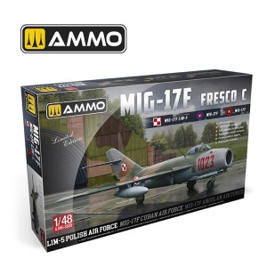 AMMO by MIG Jimenez 1:48 A.MIG-8509 1/48 MiG-17F/LIM-5, Poland-Cuba-Angola