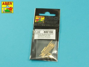 Aber Models 1:32 A32 114 Armament for German fighter Fw-190 A7-D10