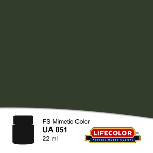 Lifecolor  NUA051 Black Green RLM70 22 ml