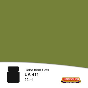 Lifecolor  NUA411 Dark Green 22 ml