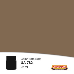 Lifecolor  NUA782 Dark Sand Stone 22 ml