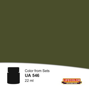 Lifecolor  NUA546 Dark Green 22 ml