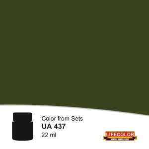 Lifecolor  NUA437 Dark IDF Green 22 ml