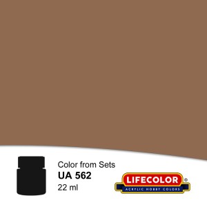 Lifecolor  NUA562 Dark Tan 22 ml