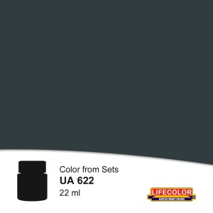 Lifecolor  NUA622 Dark Gray 5D 22 ml