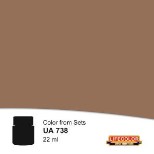 Lifecolor  NUA738 Deposited Dust 22 ml