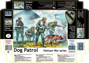 Master Box Ltd. 1:35 35238 Dog Patrol. Vietnam War series