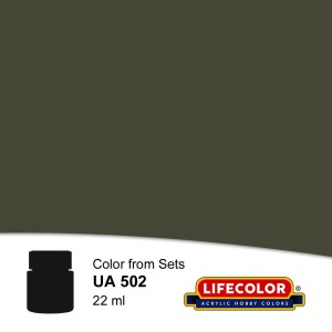 Lifecolor  NUA502 Dunkelgrun 22 ml