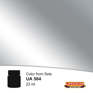 Lifecolor  NUA564 Flat Alluminium 22 ml