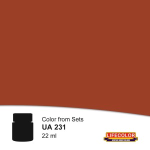 Lifecolor  NUA231 German Oxid Rot 22 ml